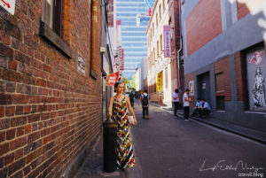 Standing in the center on Graffiti Melbourne 