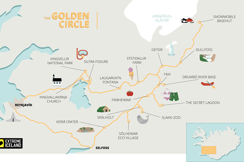 The Map of the Golden Circle