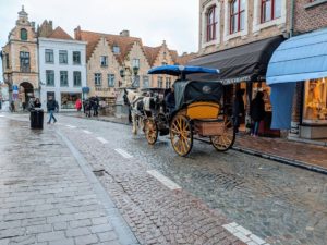 Bruges - carriage horse ride